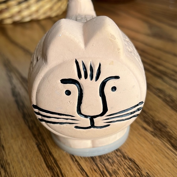 Vintage Coty cat purr fume potpourri pomander figurine decor - Picture 6 of 8